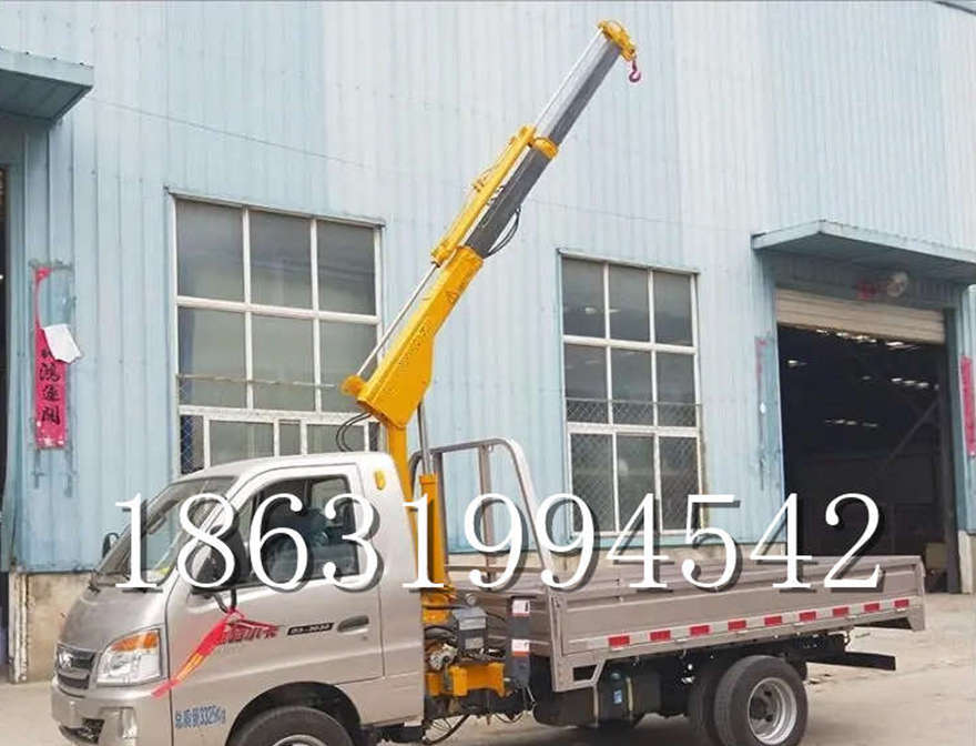 钓鱼台车载吊机小型车载吊机吊车2吨出租钓鱼台伸缩吊货车起重机